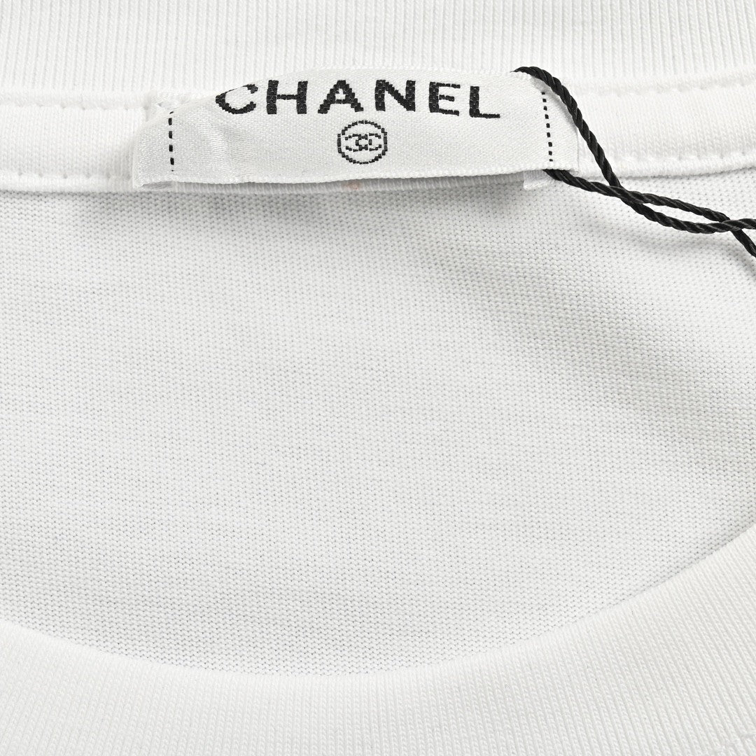 Chanel Logo T-Shirt (White)