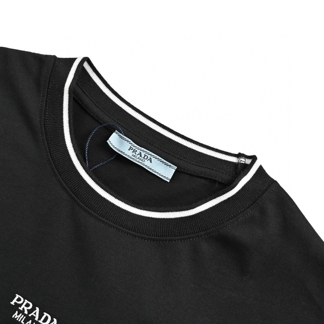 PRADA MILANO T-SHIRT BLACK