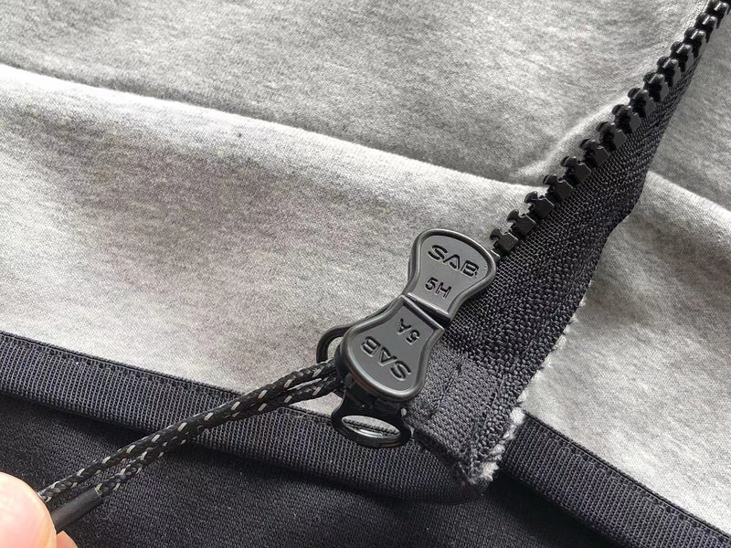 NIKE TECH FLEECE HOODIE x BLACK/GREY