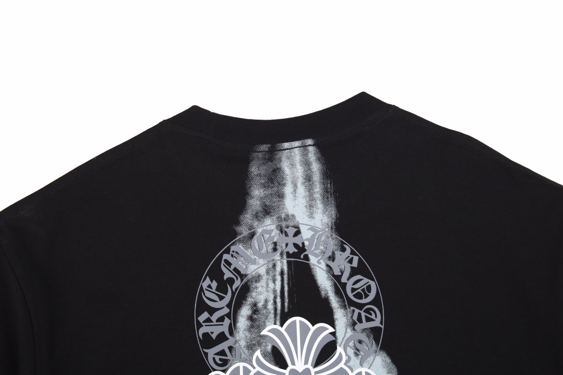 CHROME HEARTS x KIDS SEE GHOSTS T-SHIRT BLACK