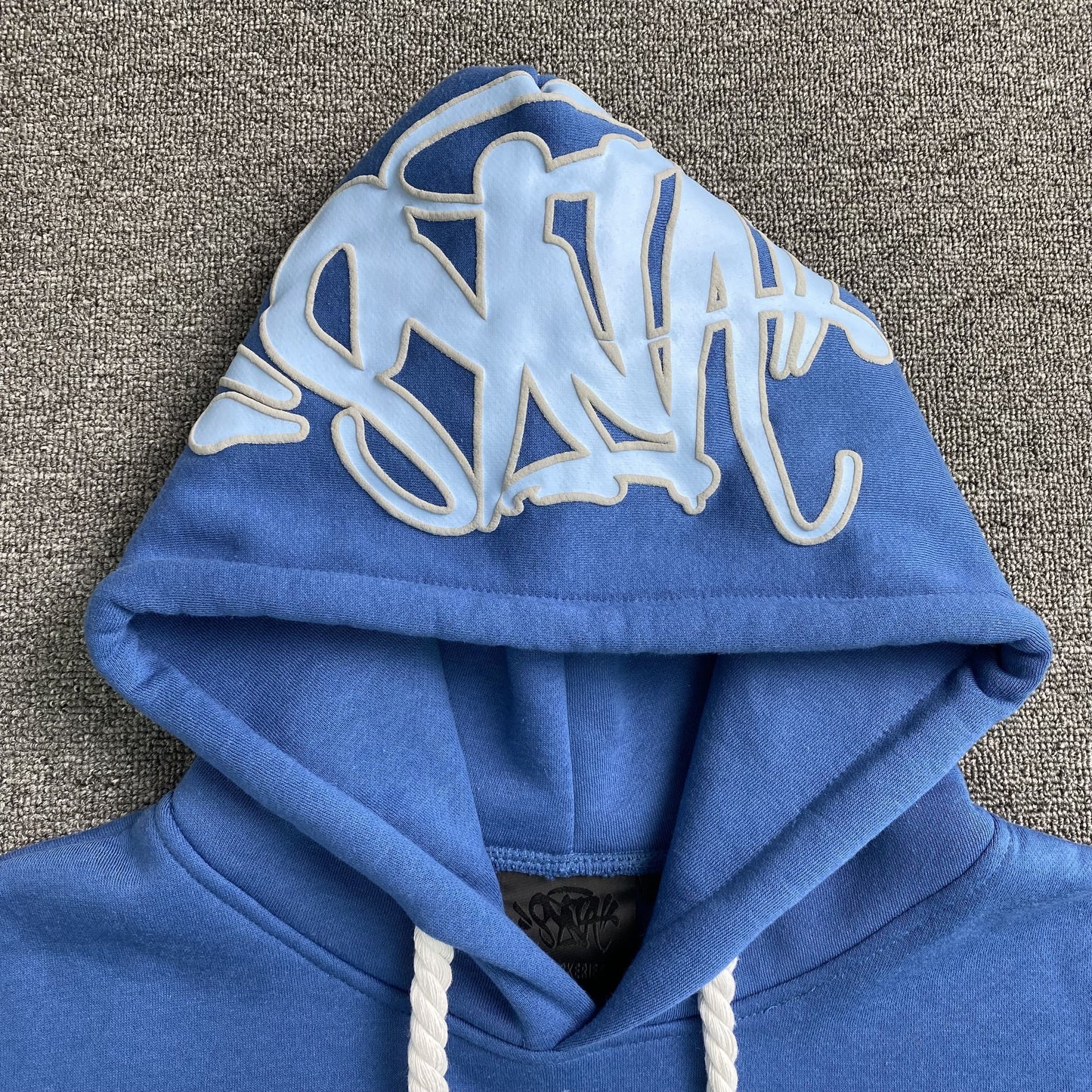 SYNA WORLD HOOD LOGO HOODIE BLUE