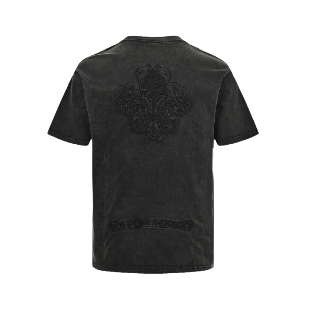 CHROME HEARTS VINTAGE WASHED T-SHIRT DARK GREY