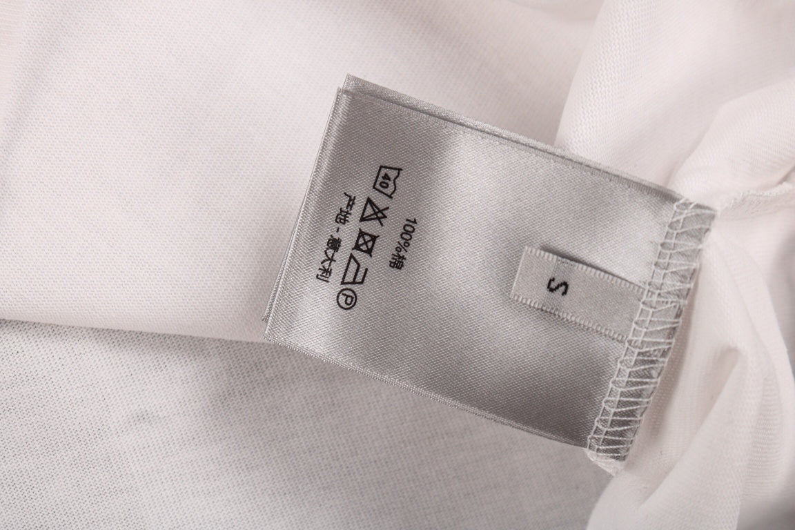 Dior T-Shirt with Floral CD Logo