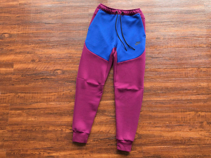 NIKE TECH FLEECE PANTS x SANGRIA/GAME ROYAL