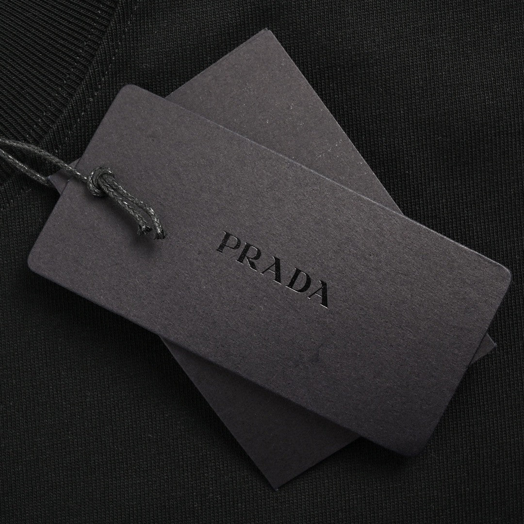 Prada Milano Black Emblem T-Shirt