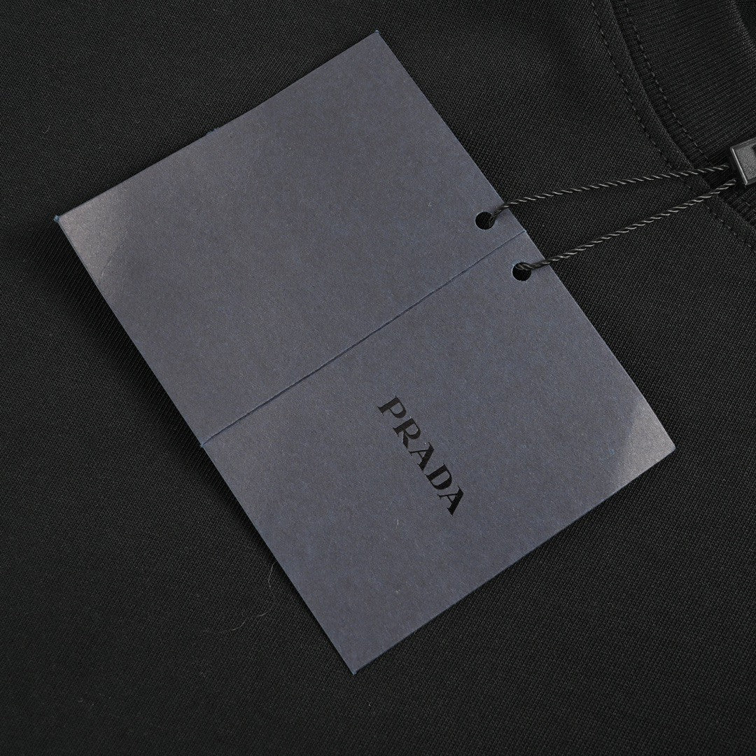 Prada Milano Logo T-Shirt (Black)