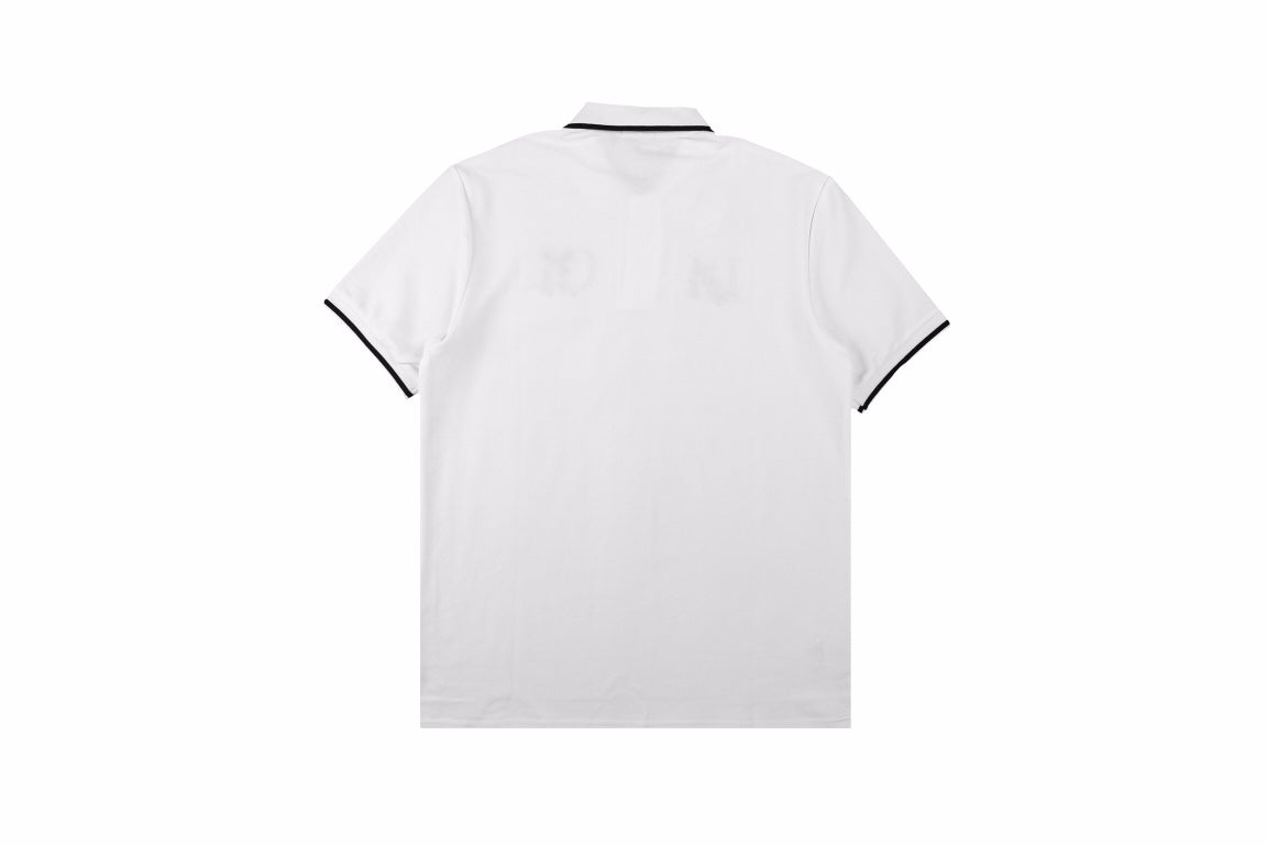 Dior Polo Shirt with Floral Logo Design