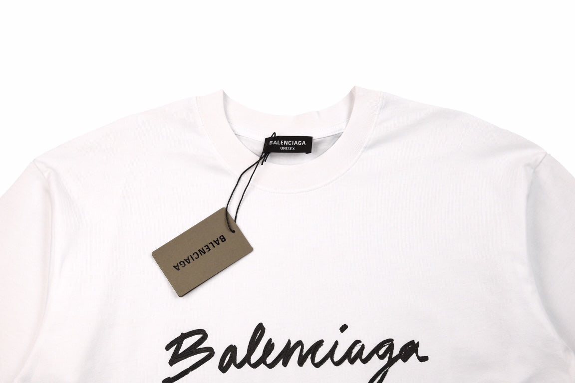 Balenciaga T-shirt with Script Logo