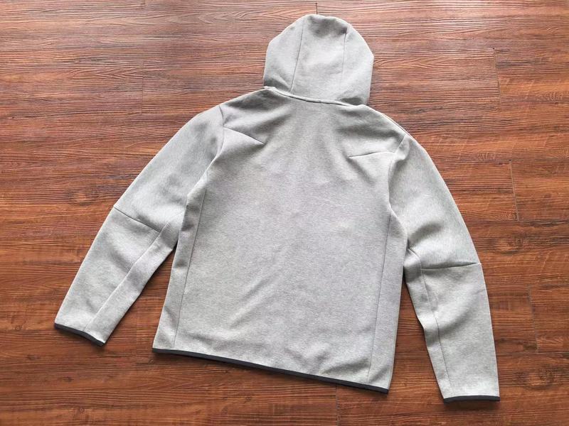 NIKE TECH FLEECE HOODIE x GREY