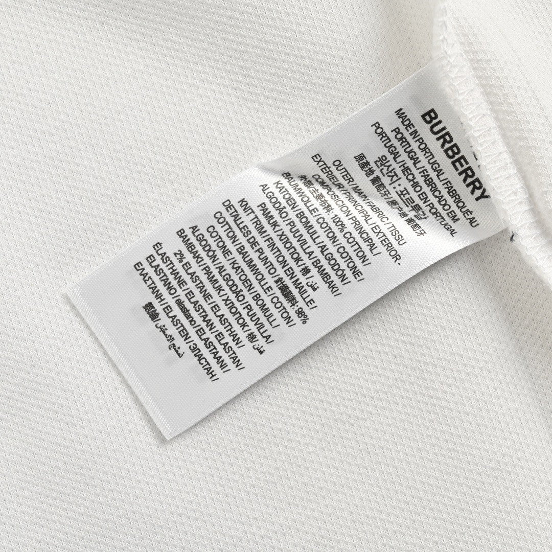 Burberry England Polo Shirt (White)