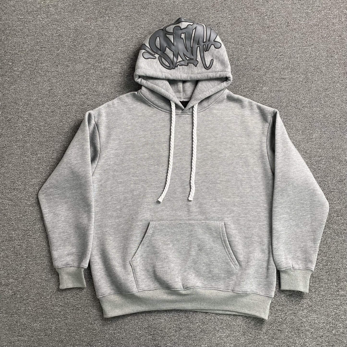 SYNA WORLD HOOD LOGO HOODIE GREY