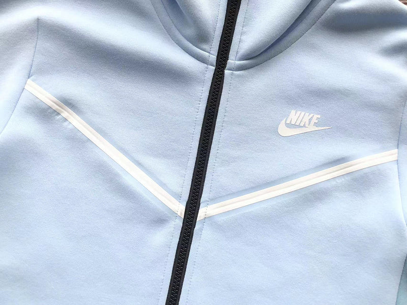 NIKE TECH FLEECE HOODIE x CELESTINE BLUE