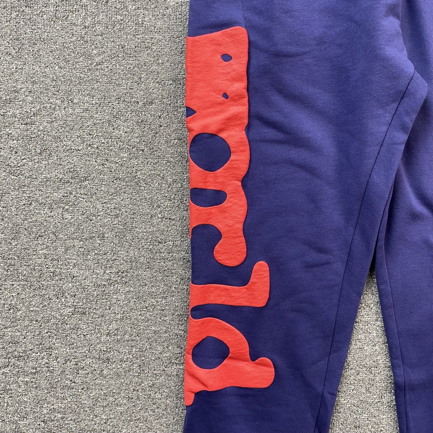 SP5DER BELUGA SWEATPANTS SLATE NAVY