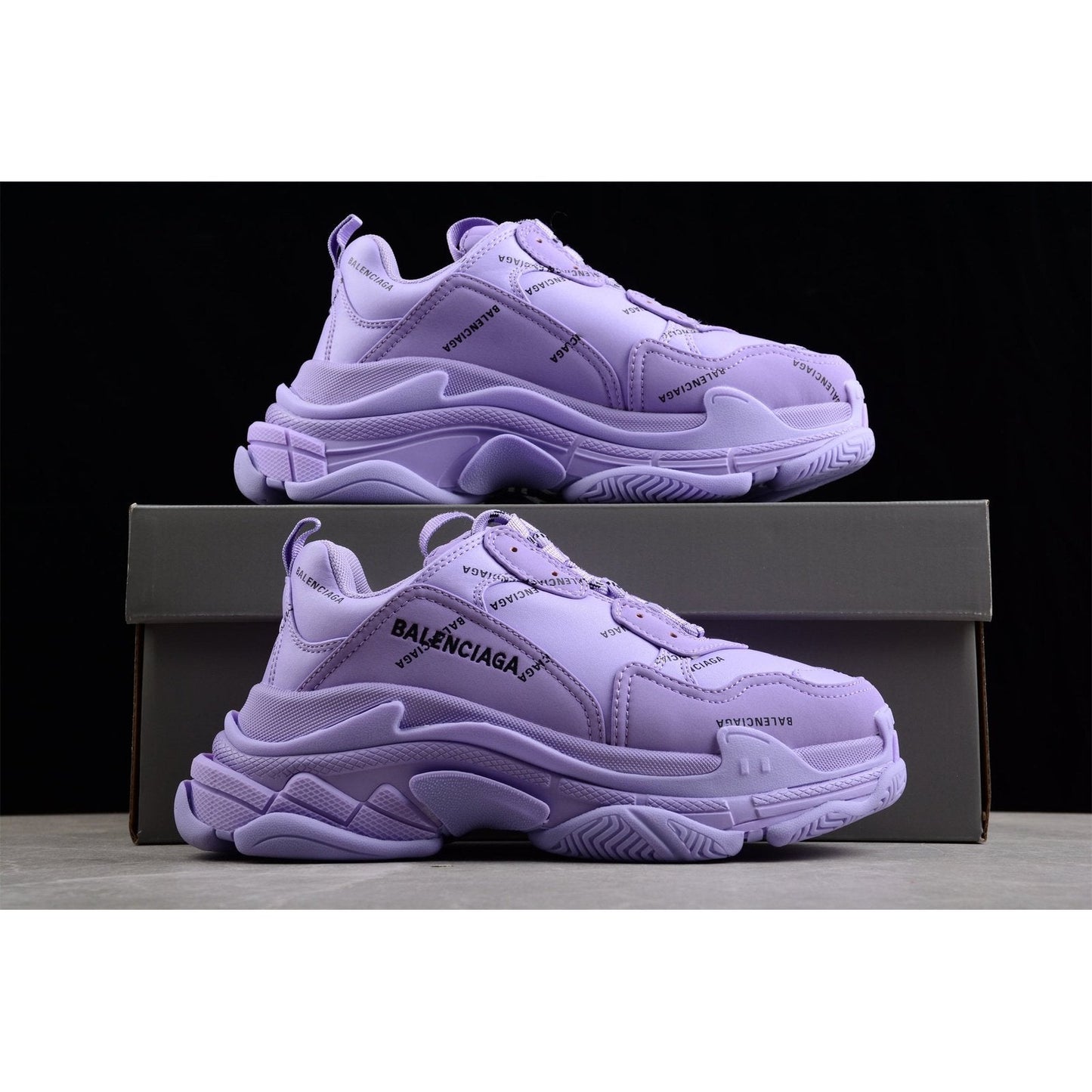 BALENCIAGA TRIPLE S x PURPLE