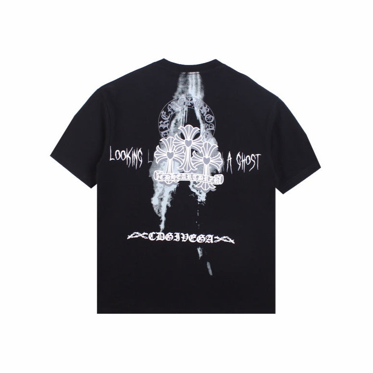 CHROME HEARTS x KIDS SEE GHOSTS T-SHIRT BLACK