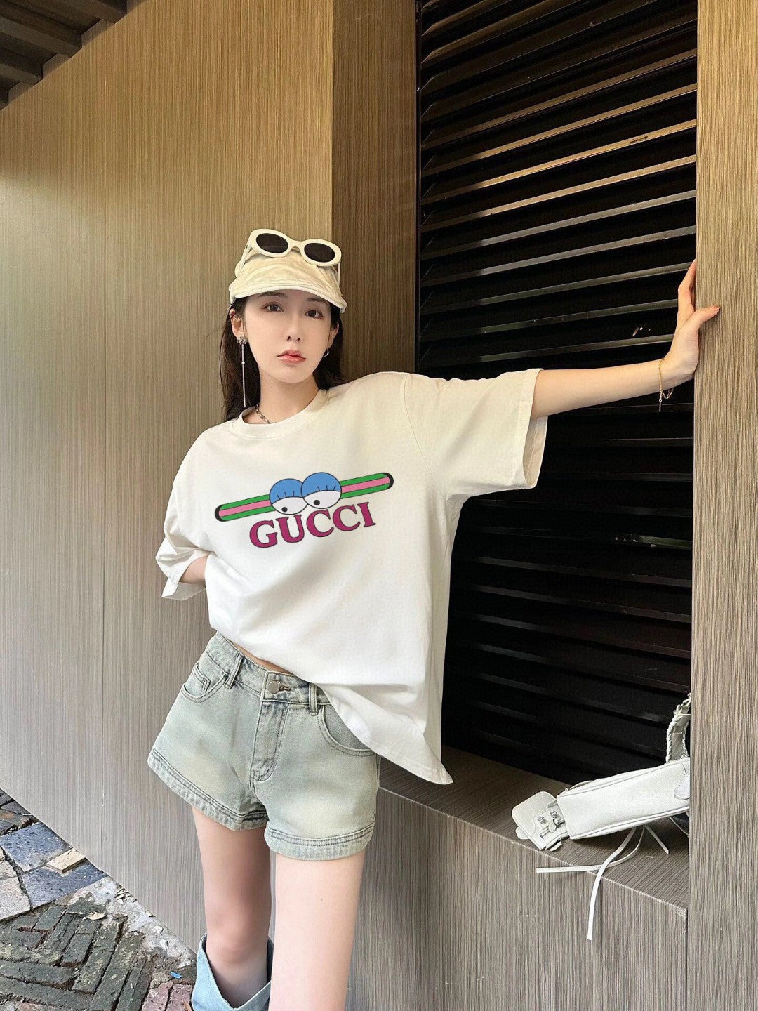 Gucci Eyes Graphic T-Shirt