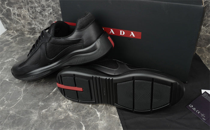 PRADA AMERICA'S CUP LEATHER BLACK