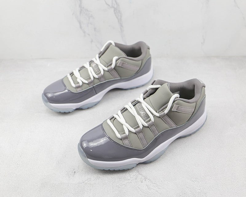 AIR JORDAN 11 RETRO LOW BG MEDIUM GREY/WHITE-GUNSMOKE