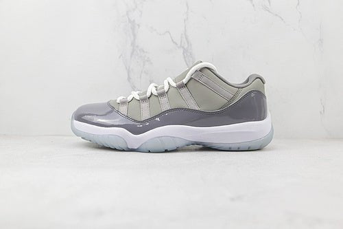 AIR JORDAN 11 RETRO LOW BG MEDIUM GREY/WHITE-GUNSMOKE