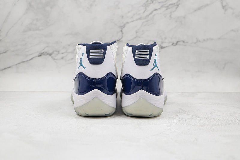 AIR JORDAN 11 RETRO WIN LIKE 82 WHITE/MIDNIGHT NAVY-UNIVERSITY BLU