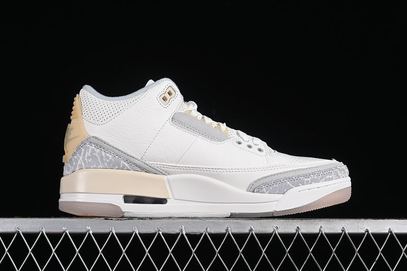 AIR JORDAN 3 CRAFT IVORY IVORY/GREY MIST/CREAM