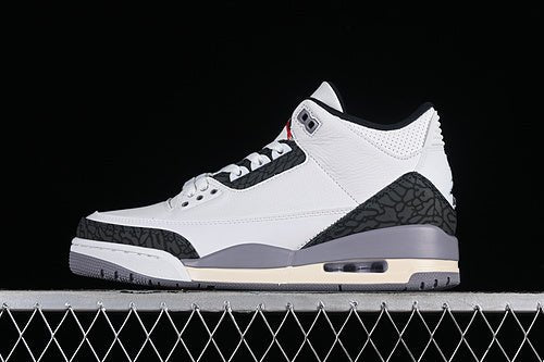 AIR JORDAN 3 RETRO CEMENT GREY WHITE/GREY/BLACK