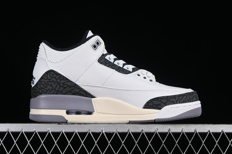 AIR JORDAN 3 RETRO CEMENT GREY WHITE/GREY/BLACK