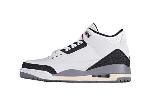 AIR JORDAN 3 RETRO CEMENT GREY WHITE/GREY/BLACK