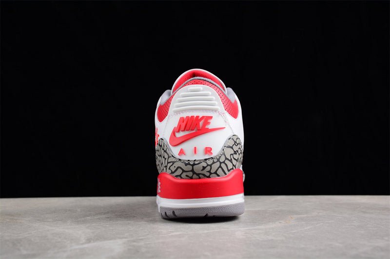 AIR JORDAN 3 RETRO FIRE RED WHITE/BLACK/GREY/RED