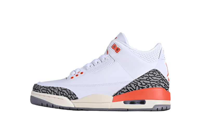 AIR JORDAN 3 RETRO GEORGIA PEACH WHITE/COSMIC CLAY/SAIL/CEMENT GREY/ANTHRACITE