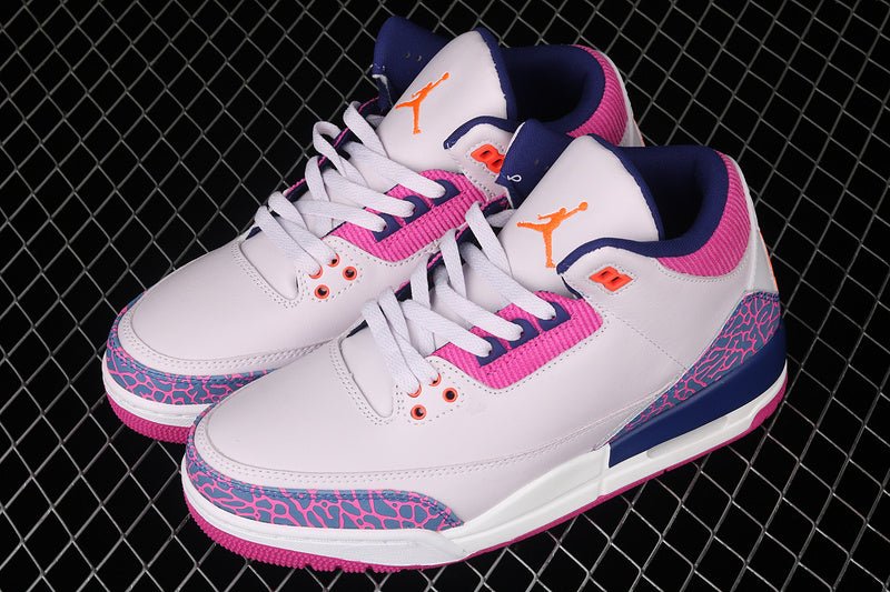 AIR JORDAN 3 RETRO GG BARELY GRAPE/HYPER CRIMSON/FIRE PINK