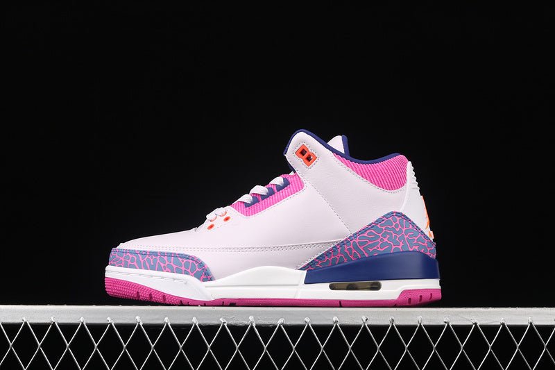 AIR JORDAN 3 RETRO GG BARELY GRAPE/HYPER CRIMSON/FIRE PINK