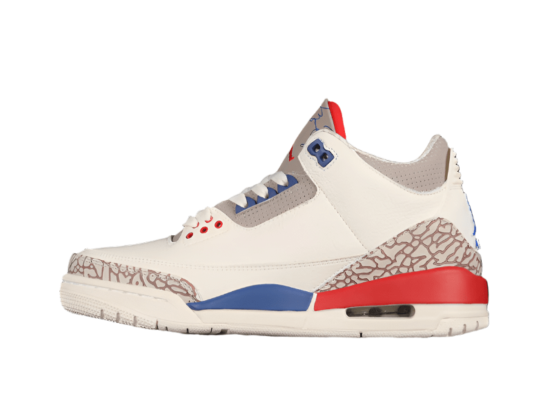 AIR JORDAN 3 RETRO GS INTERNATIONAL FLIGHT SAIL/SPORT ROYAL-FIRE RED