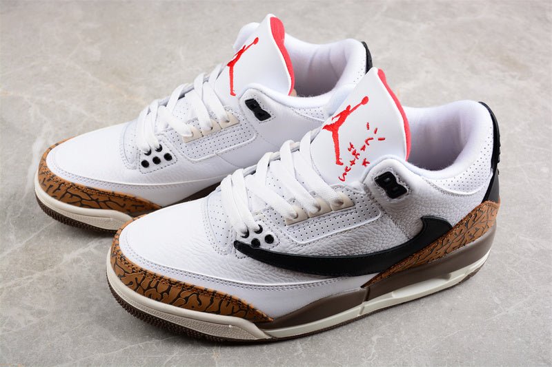 AIR JORDAN 3 RETRO HIGH OG AJ3 WHITE/BROWN/BLACK