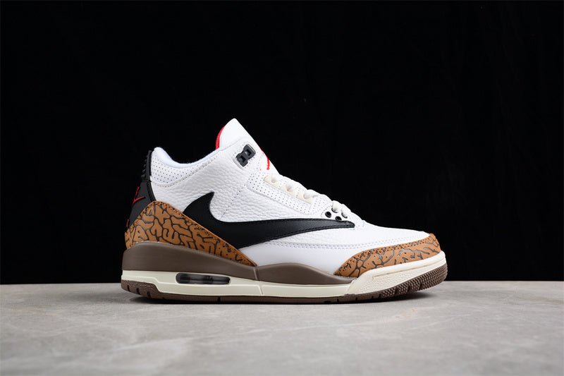 AIR JORDAN 3 RETRO HIGH OG AJ3 WHITE/BROWN/BLACK