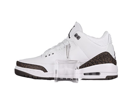 AIR JORDAN 3 RETRO MOCHA WHITE/CHROME-DARK MOCHA