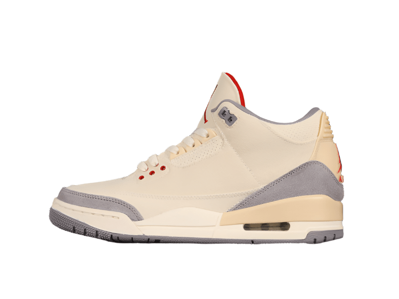 AIR JORDAN 3 RETRO SE MUSLIN/UNIVERSITY RED/CEMENT GREY/SAIL