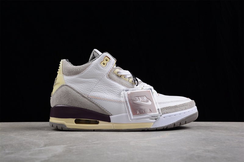 AIR JORDAN 3 RETRO SP RAISED BY WOMEN WHITE/MEDIUM GREY/VIOLET ORE