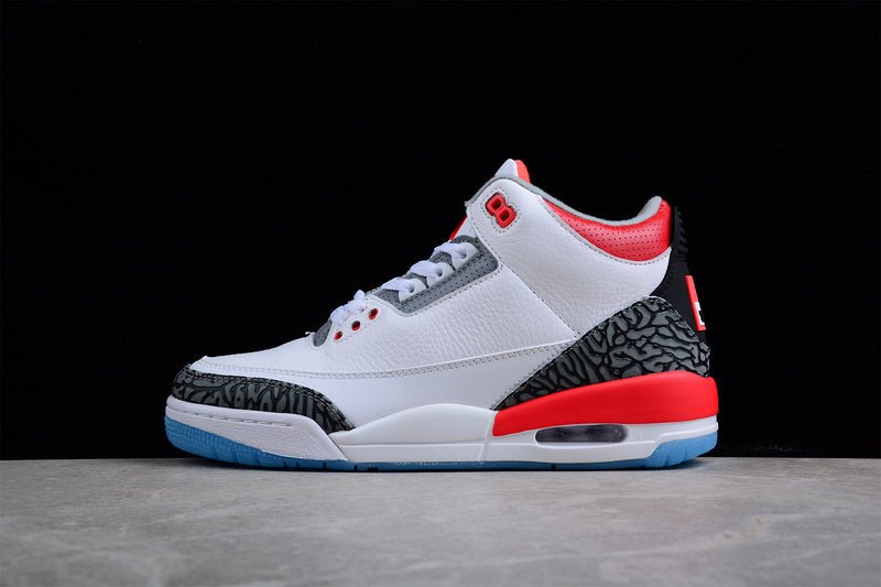 AIR JORDAN 3 RETRO WHITE/LIGHT CURRY/CARDINAL RED/CEMENT GREY