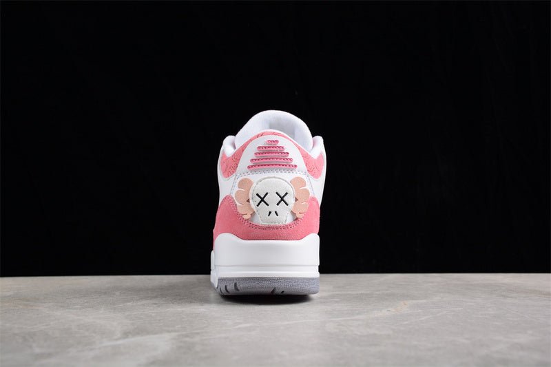 AIR JORDAN 3 RETRO WHITE/PINK