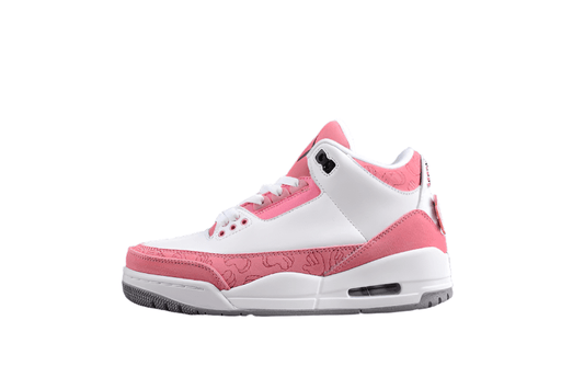 AIR JORDAN 3 RETRO WHITE/PINK