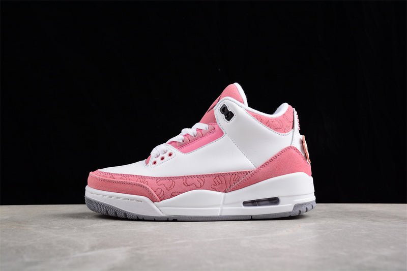 AIR JORDAN 3 RETRO WHITE/PINK