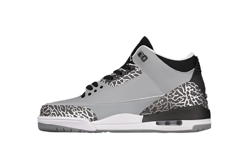 AIR JORDAN 3 RETRO WOLF GREY/BLACK/WHITE