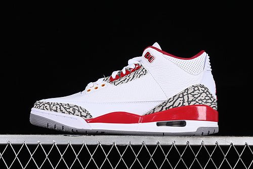 AIR JORDAN 3 SE DENIM WHITE/GREY/RED