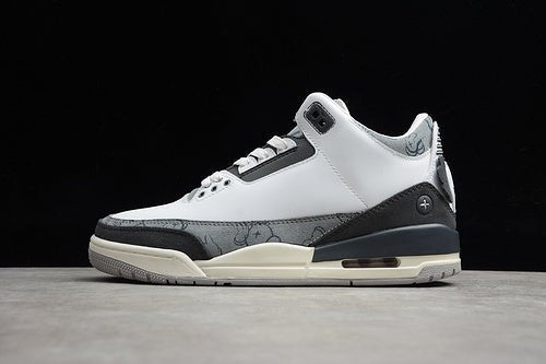 AIR JORDAN 3 WHITE/BLACK/GREY