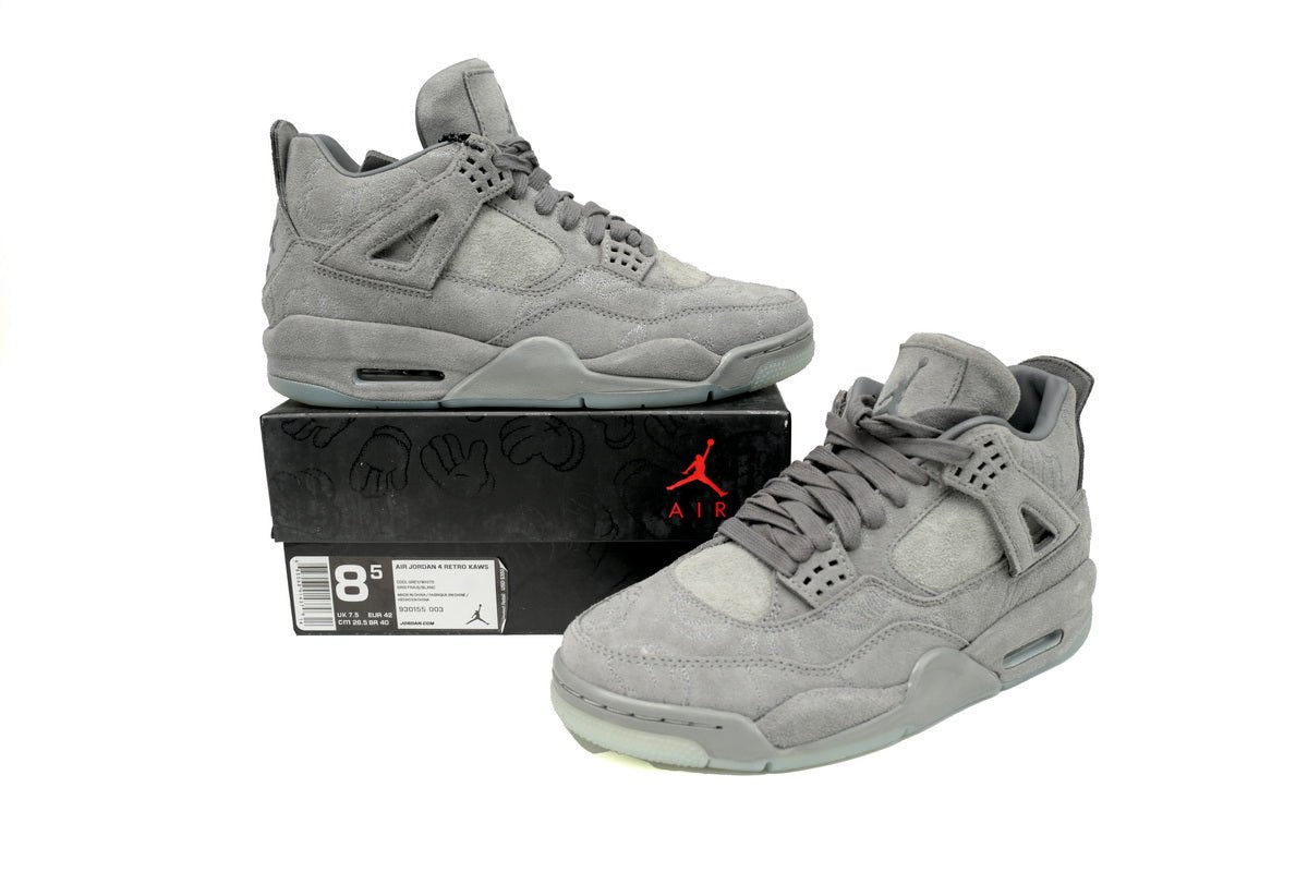 Air Jordan 4 Retro KAWS Grey