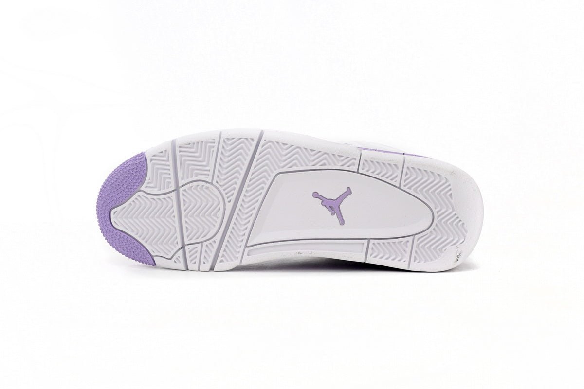 Air Jordan 4 White Purple