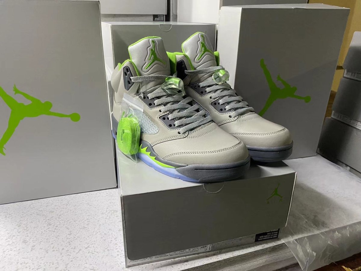 Air Jordan 5 "Green Bean"