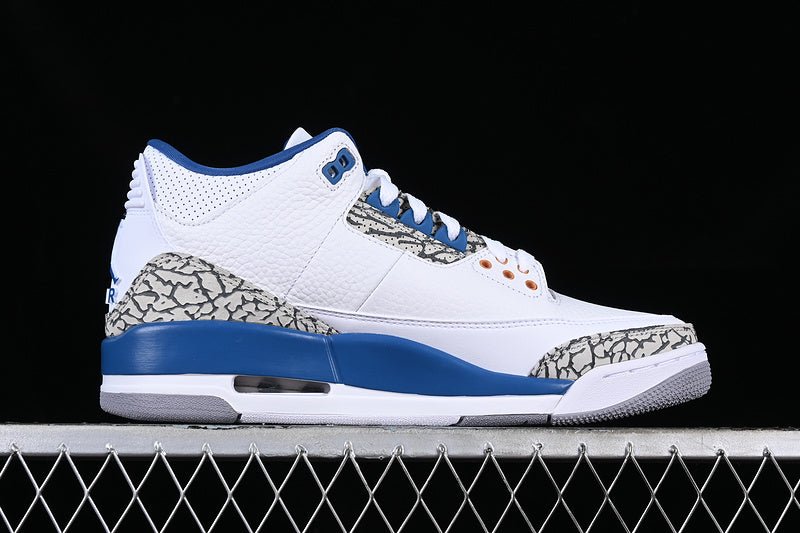 AIR JORDAN RETRO 3 WHITE/GREY/BLACK/BLUE