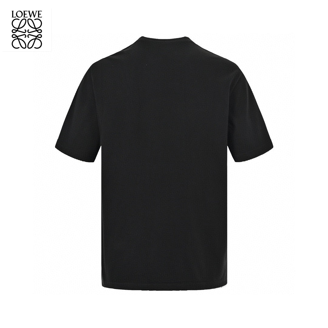 Loewe T-Shirt - Black with Dog Print